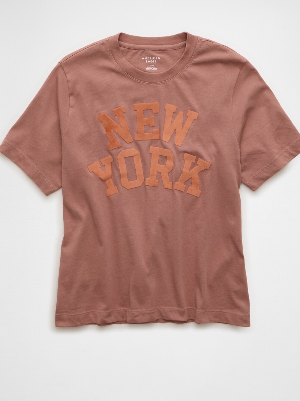 American Eagle New York Velvet Graphic Tee
